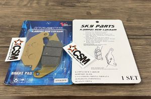 Dispad Kampas Rem belakang Disk Pad Satria FU 150 Lama Shogun SMASH Skaywave