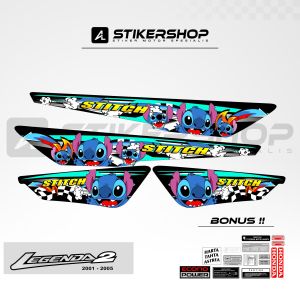 STIKER STRIPING ASTREA LEGENDA 2 2001 - 2005 GRAFIS VARIASI 011