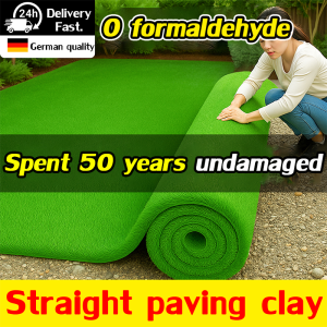 【Durable for 50 years】  For decoration artificial grass  artificial grass carpet 50-needle density encryption artificial grass  4cm thickness grass carpet  fake grass Turf Mat with Dewatering Hole  grass carpet