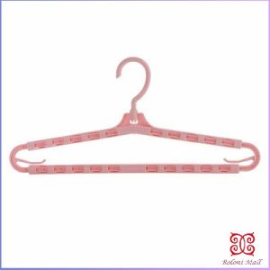 Boloni ไม้เเขวนเสื้อ ไม้แขวนเสื้อ ปรับ ยืด หด ได้ ไม้แขวนผ้าพลาสติก hanger