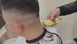 Transparent Hair Trimmer – Rechargeable Silent Electric Clipper Cordless USB Cutter for Men