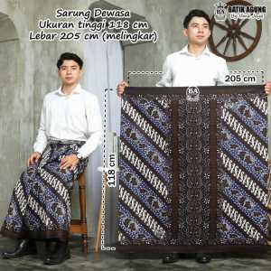 Sarung Gus Iqdam Series Goyor Batik Pria Dewasa Motif Gurda Rayon Premium Terbaru
