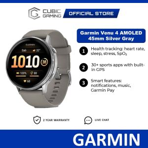 Garmin Venu 4 Smartwatch (41mm / 45mm) GPS WiFi AMOLED Fitness Health Watch