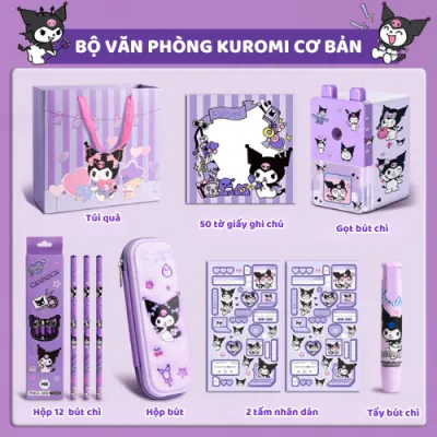 Set quà văn phòng phẩm Hoạt Hình quà sinh nhật cho bé gái Quà tết thiếu nhi 1/6 Hộp quà tặng