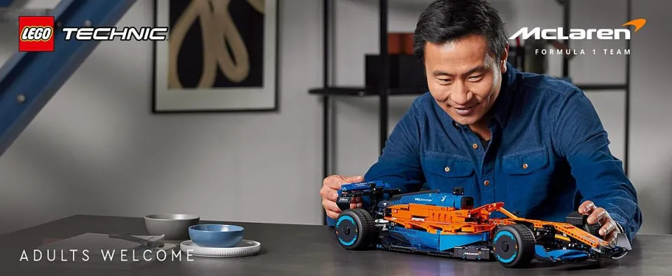 LEGO Technic 42141 McLaren Formula Race Car Model Building Kit