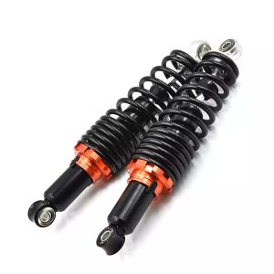 2pcs Motorcycle Rear Shock Universal 250mm 310mm Hydraulic shock absorber Adjustable Soft and Hard Suitable for most motorcycles for Wave 100 125 tmx 155 smash 155 Monqiqi COD