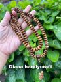 Tasbih Budha 108 butir kayu kelor mas jawa model pipih Tasbih 108 butir kayu Kelor mas jawa Tasbih japamala. 