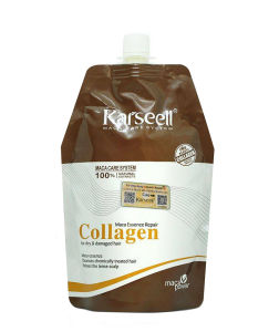 Hấp Karseell Collagen maca phục hồi tóc bóng mượt 500ml (dạng túi và dạng hũ)