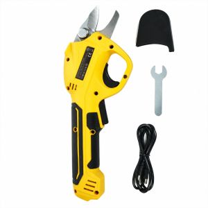 ELFINL Rechargeable Electric Pruning Shears Li‑ion Battery Heavy‑Duty Electric Pruner Ergonomic Handle Cordless Garden Trimmer Fruit Tree