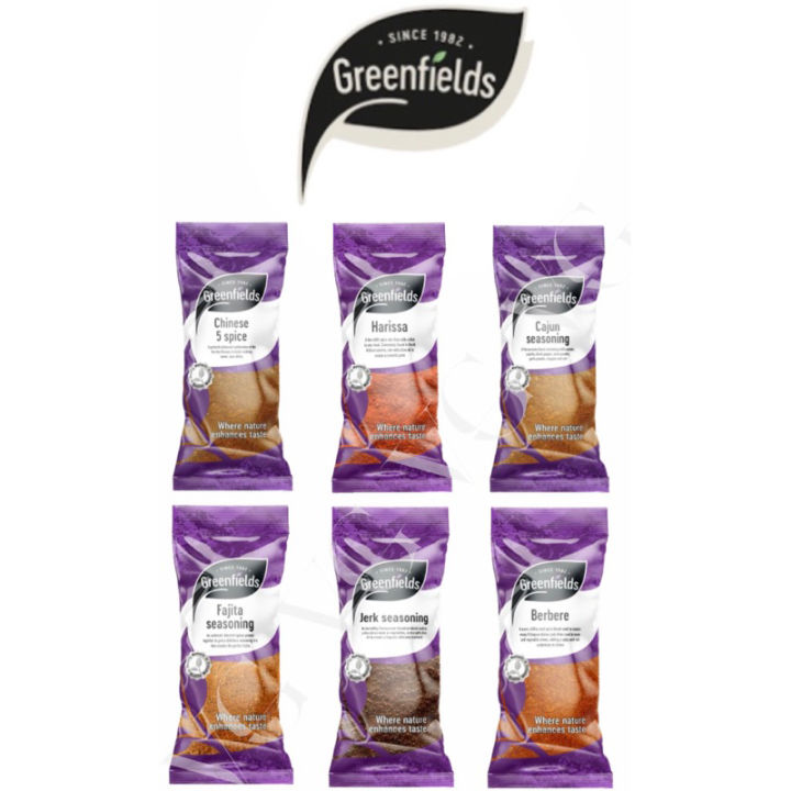 Spices & Seasoning GREENFIELDS Assorted [SG STOCK] Harissa Mexican ...