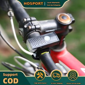 【HOSPORT】 Bike Tail Light & Headlight Cycling Tail Lamp Waterproof Bicycle Safe Light LED Riding Warning Light for Outdoor Cycling