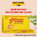 GÓI NGHỆ NOVASOL STOMIN - MIỄN PHÍ VẬN CHUYỂN - NGHỆ NANO CURCUMIN BẢO VỆ NIÊM MẠC DẠ DÀY, GIẢM TRÀO NGƯỢC ACID DỊCH VỊ. 