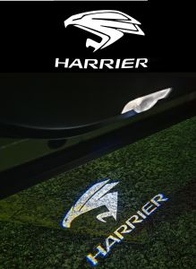 Toyota Harrier 2020-Above Mxua80 Door Welcome Light LED Projector Ghost Shadow Light Laser Courtesy Lamp Harrier Eagle Logo