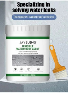 Transparent Waterproof Sealant Bathroom Waterproof Paint Roof Nano Leak-Proof Coating Leak Repairing Sealant Glue With Brush