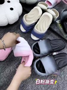 MenS Summer Home Bathroom Slippers 2025 New Model Thick Soft Sole Non-Slip Odor-Resistant Outdoor Slippers For Men