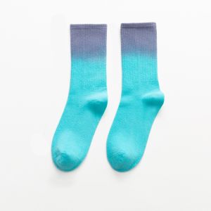 Kaos Kaki Wanita Gradient Women Long Socks ASCH86
