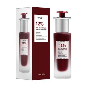 COSROS 12%✨AHA BHA PHA LHA Peeling Solution Serum 35ml Whitening Brightening for Dark Spot Acne-prone