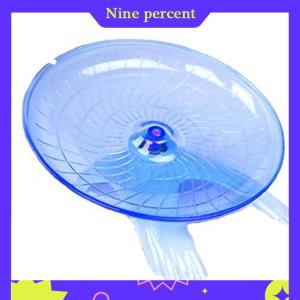 Nine percent Running Disc Flying Saucer Exercise Wheel Toy for Mice Dwarf Hamsters Pet 18cm