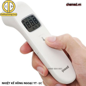 Nhiệt kế điện tử hồng ngoại đo trán không tiếp xúc Yuwell YT-1C và YT-1 - [Nhập khẩu chính hãng - Bảo hành 24 tháng]