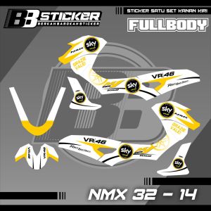 Decal Sticker Yamaha NMAX 155 Old BISA HOLOGRAM Fullbody 2015-2019 Nmx 32