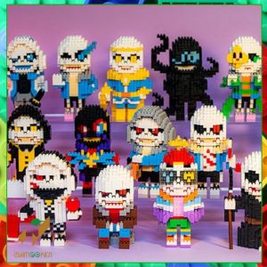 Đồ chơi Sans mô hình Sans lego Sans lắp ráp 600 chi tiết trong undertale ink sans au sans sans 404 sans Cross Sans Epic Sans Dream Sans Error Sans Dust Sans Bill Sans Killer Sans Nightmare