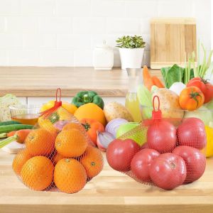 ถุงตาข่ายกล่องไข่ 100 ชิ้น บรรจุภัณฑ์ตาข่ายระบายอากาศ มีตัวล็อค ไม่แตกง่าย