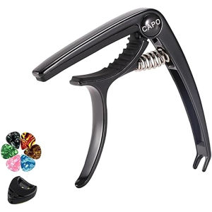 Guitar Capo Professional Aluminum Alloy Guitar Tuner Clamp for Electric  Classical  Acoustic Guitar Ukulele Accessories