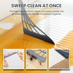 Magic Wiper Broom Wipe Squeeze Silicone Mop for Wash Floor Kitchen Windows Scraper Pet Hair Non-Stick Sweeping Clean Tools
