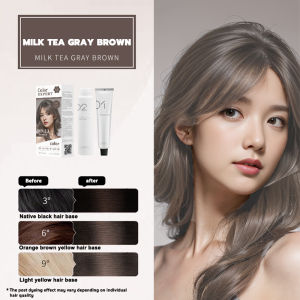 2026 new hot-selling Korean hair dye/hair dye cream 100ml*2 permanent no harm to the skin hair dye cream gentle and easy to color
