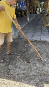 ไม้กวาดไม้ 10 กวาด - ราคาถูก! ไม้กวาดใบไม้ ราคาถูก