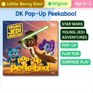 DK Pop-Up Peekaboo! Star Wars Young Jedi Adventures Disney | Age 2-4 | toddler children bedtime birthday present christmas gift