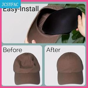JCSYFAC Có thể điều chỉnh hat bên trong hỗ trợ bông Pad chống biến dạng Mũ bóng chày Visor chèn cong vành hình dạng người lưu giữ lót kháng