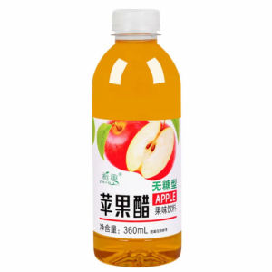 น้ำส้มสายชูแอปเปิ้ลเข้มข้นไร้ไขมันไร้น้ำตาล ปรับปรุงการย่อยอาหาร เครื่องดื่มน้ำส้มสายชูแอปเปิ้ลไซเดอร์ธรรมชาติ