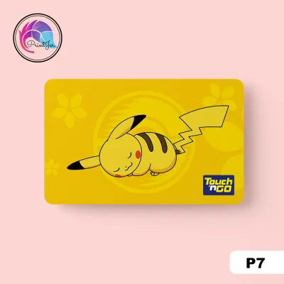 PIKACHU ( SERIES 1 ) - Touch n Go Card Sticker Cover (Waterproof High Quality) TNG CARD .POKEMON
