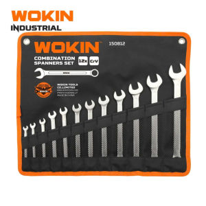 Bộ Cờ Lê Vòng Miệng 12 Chi Tiết 6-22mm Công Nghiệp WOKIN 150812 [Chính hãng – Giá rẻ]