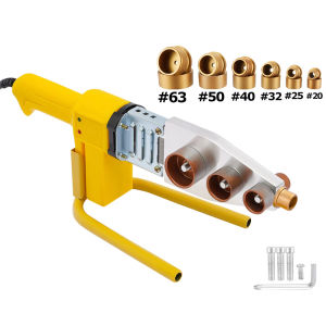 Máy hàn nhiệt ống PPR PB PE 220V cho ống 20-63mm dụng cụ nối ống nước hiệu quả tiện lợi