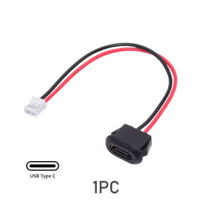 Plug Socket High Current USB-C Charger Card Buckle Female Socket Type-C Connector USB Type C Connector Jack Female Type-C with Card Buckle 3A Fast Charging Jack Port USB-C Charger Plug Socket Accessories