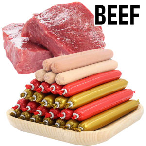 Pet Sausage Cat Dog Treats Pet Food Pet Hotdog No Salt Protein Low Fat Healthy Dog Treats15G 宠物火腿肠 香肠 狗狗 猫