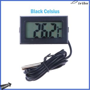 【jianzhanqinl】 1M LCD Digital Thermometer With Waterproof Probe Celsius Fahrenheit Temperature Sensor For Fridge Refrigerator Aquarium