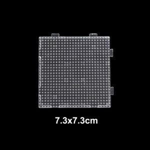OKDEALS High Quality 2.6mm Bean Board Hama Beads Tool Handmade Crafts Decor DIY Pegboard Creative DIY Make Puzzle Perler Beads Template Handmade Craft