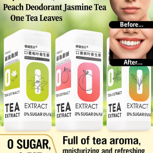 Peach deodorizing tea extracts Oolong tea a tablet of tea