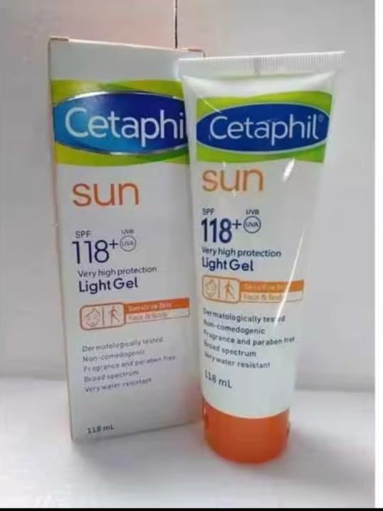 Cetaphil sun SPF 118+ Very high protection LightGel Sunscreen