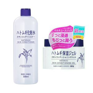 Hatomugi Paket (Toner+Gel+FREE Botol Spray) Skin Conditioner ✓100% Ori ✓BPOM