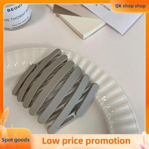 ✨QK shop✨ Portable Folding Hair Band Women Morandi Color Non-Slip Headband Korean Face Wash Hairband Girls Hair Accessories