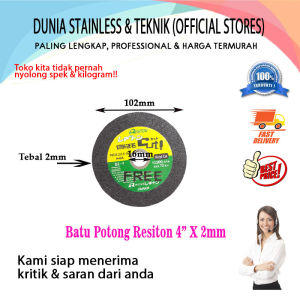 Batu Potong Resiton 4" x 2mm