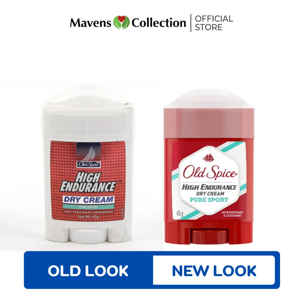 Old Spice High Endurance Deodorant Dry Cream Pure Sport 45g