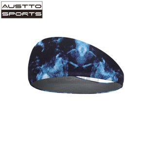 Austto Sport Headband Sweat Workout Headbands Sports Cooling Sweatband for Men Women Running Cycling Hiking Yoga Fitness