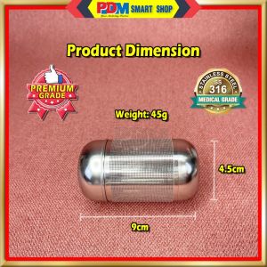PDM Premium 316 Stainless Steel Tea Filter Tea Strainer Tea Infuser Chinese Herb Soup Filter