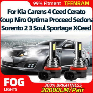 Đèn sương mù LED 12V cho Kia Carens 4 Ceed Cerato Koup Niro Optima Proceed Sedona Sorento 2 3 Soul Sportage XCeed
