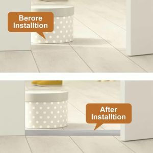 Self-adhesive Seam Strip PVC Flooring Threshold Transition Sealing Strips Floor Threshold Anti-collision Seam Edge Trim